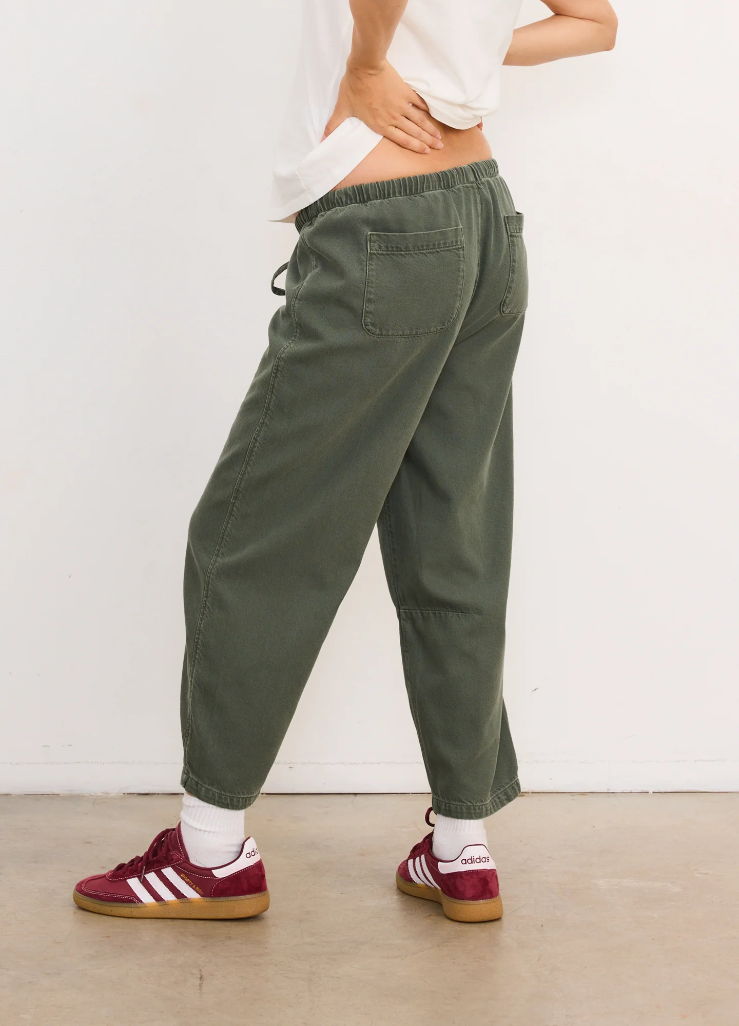The Drapey Denim Barrel Pant - Image 5