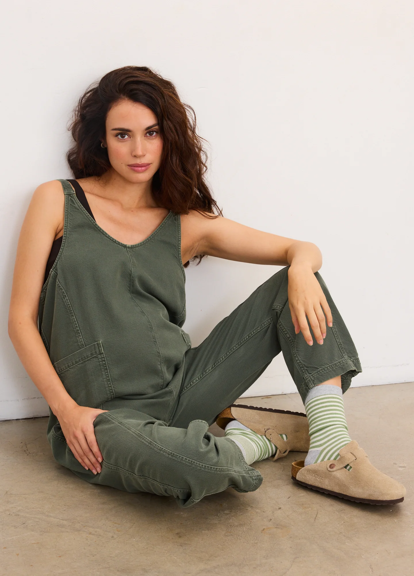 The Drapey Denim Nora Jumpsuit - Image 4