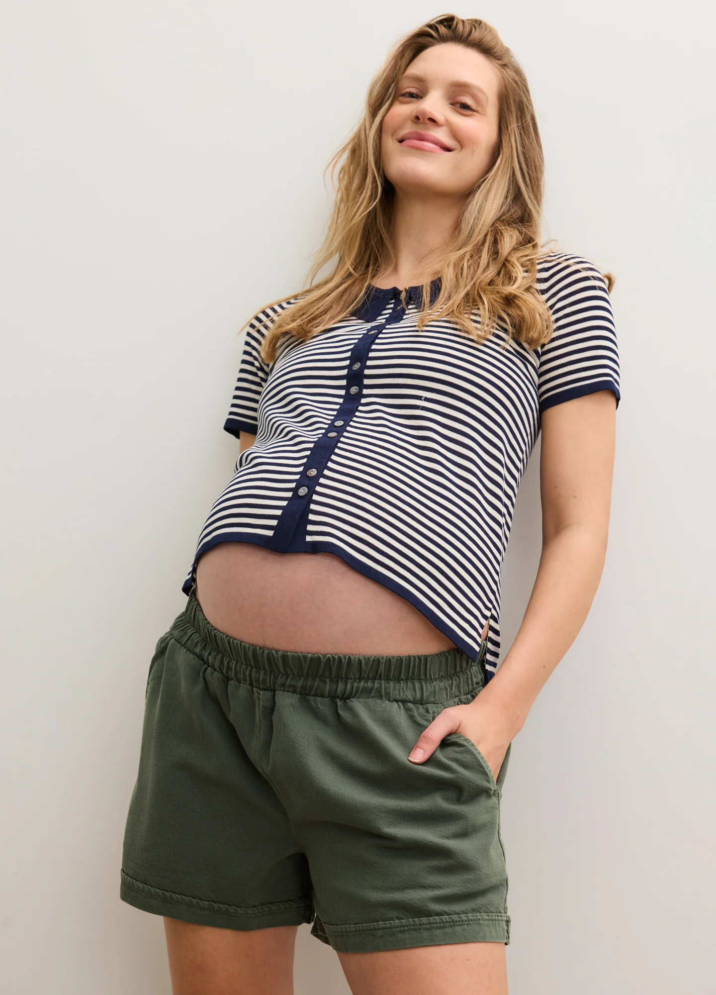 The Drapey Denim Short - Image 3