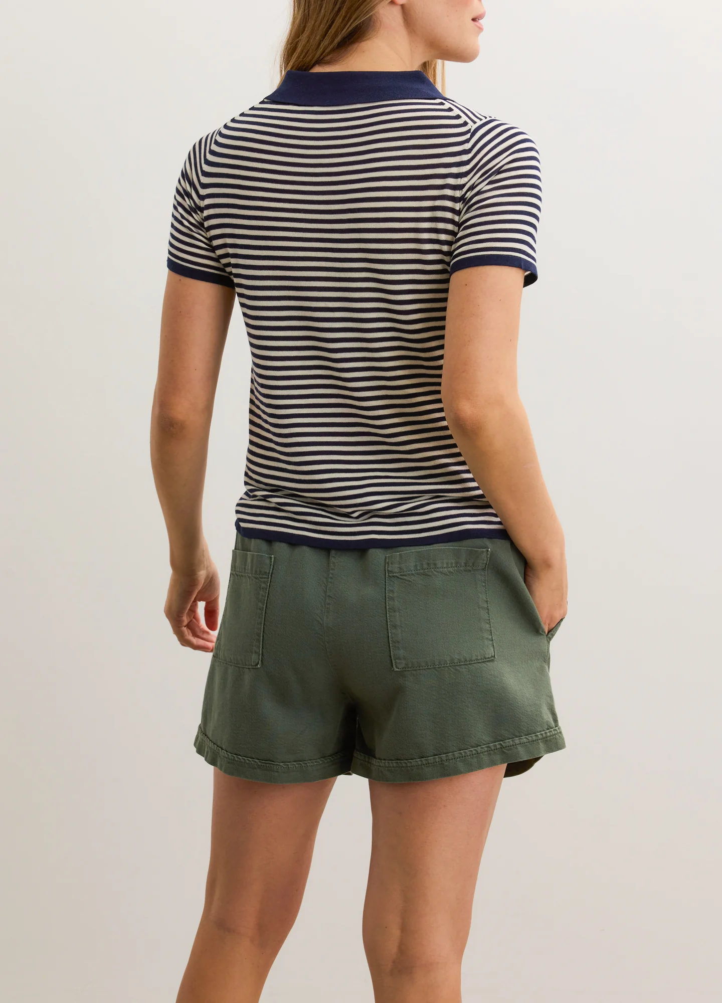 The Drapey Denim Short - Image 4