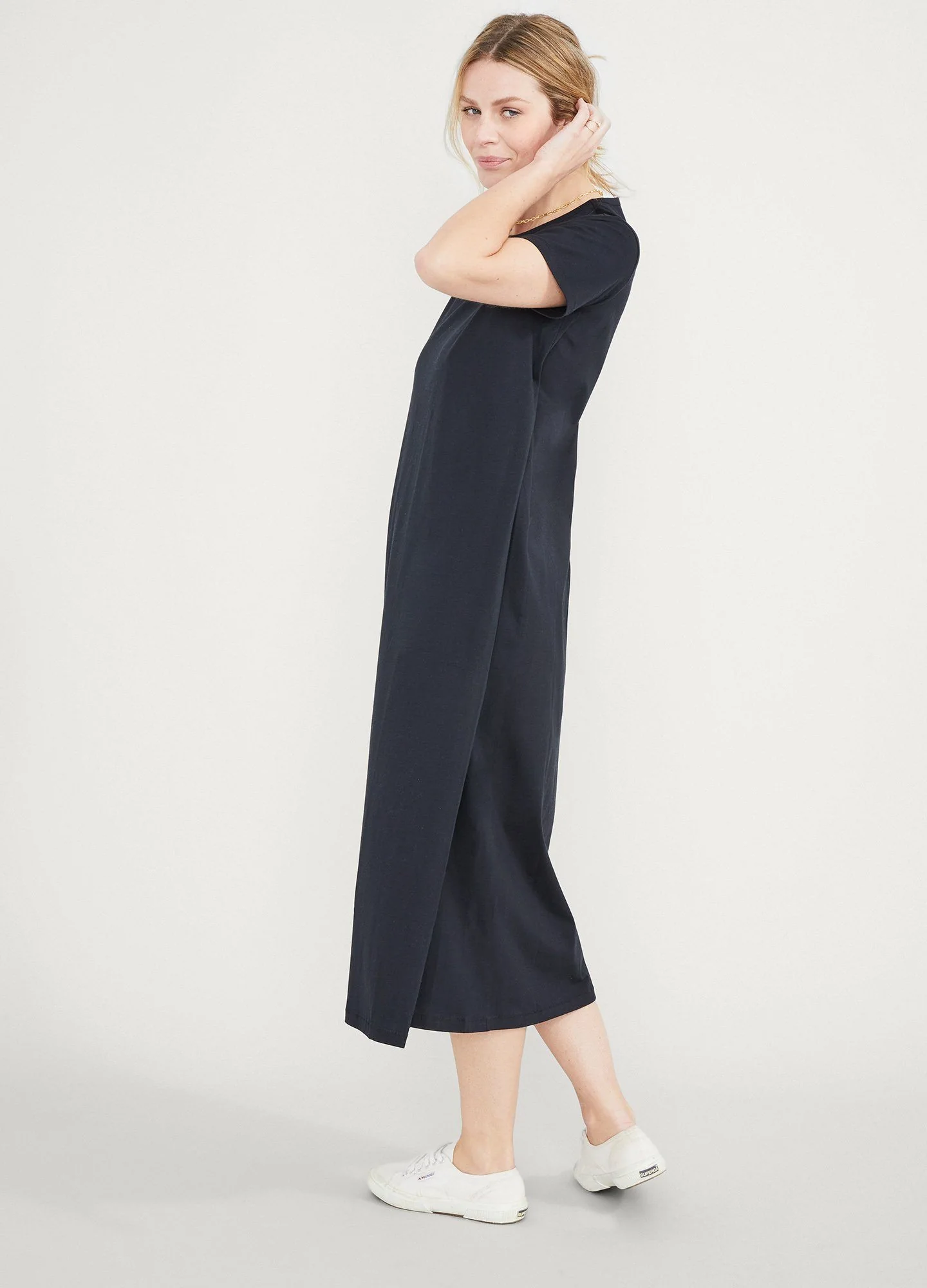 The Easy Going Nursing Tee Dress - Image 3