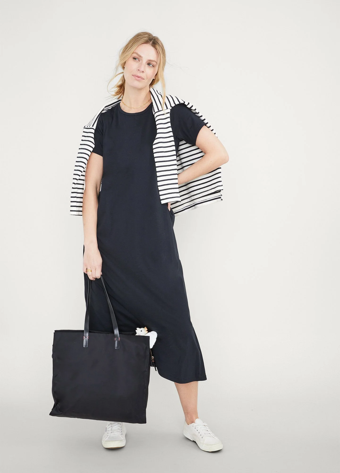 The Easy Going Nursing Tee Dress - Image 5