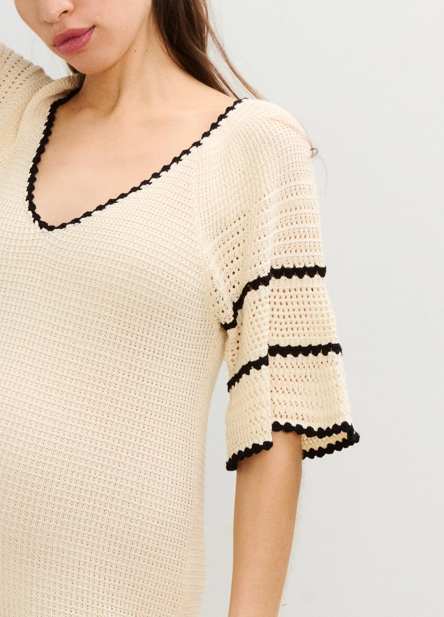 The Elodie Crochet Dress - Image 3
