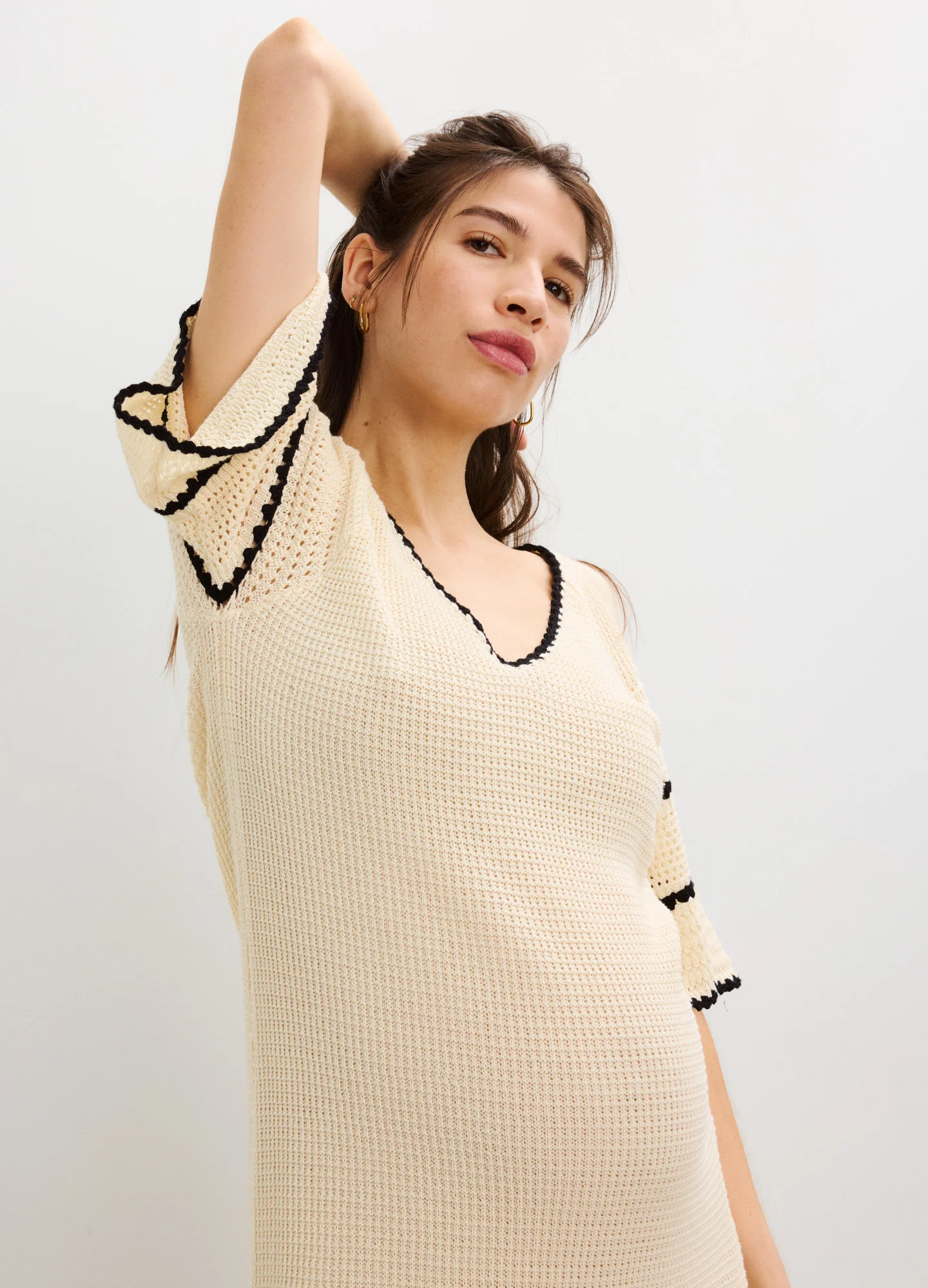 The Elodie Crochet Dress - Image 4