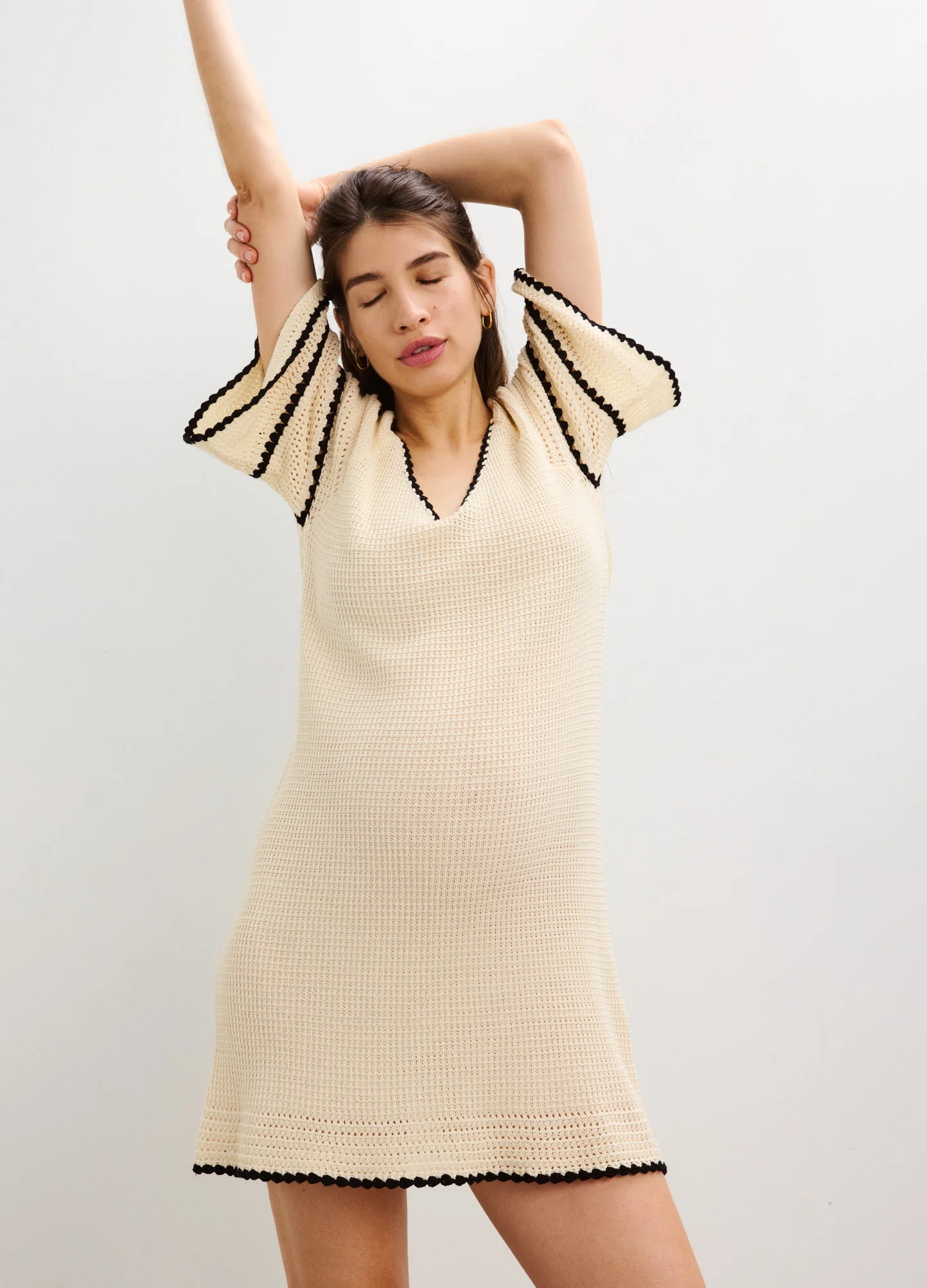 The Elodie Crochet Dress - Image 6