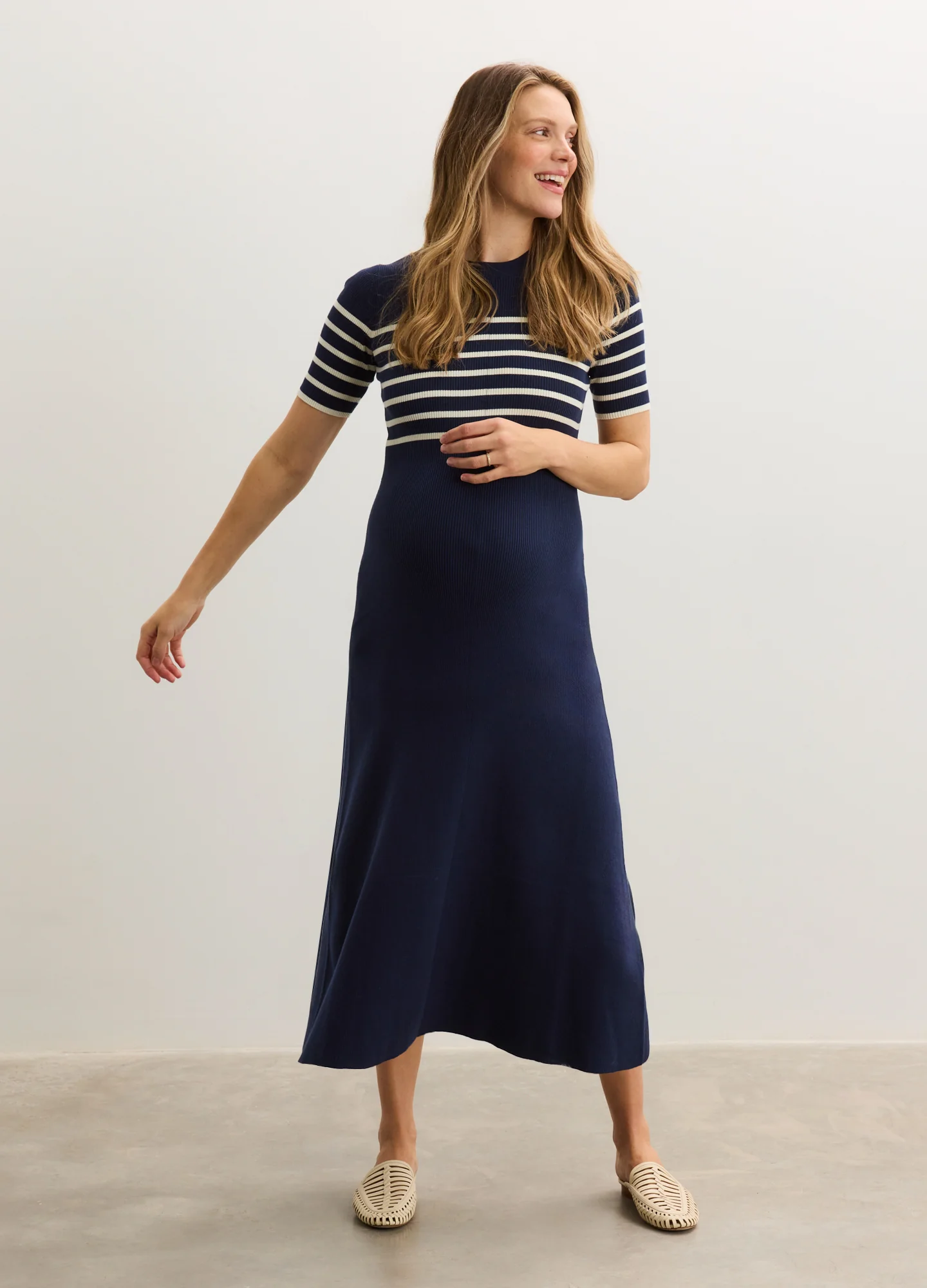 The Kaitlyn Cotton Rib Dress