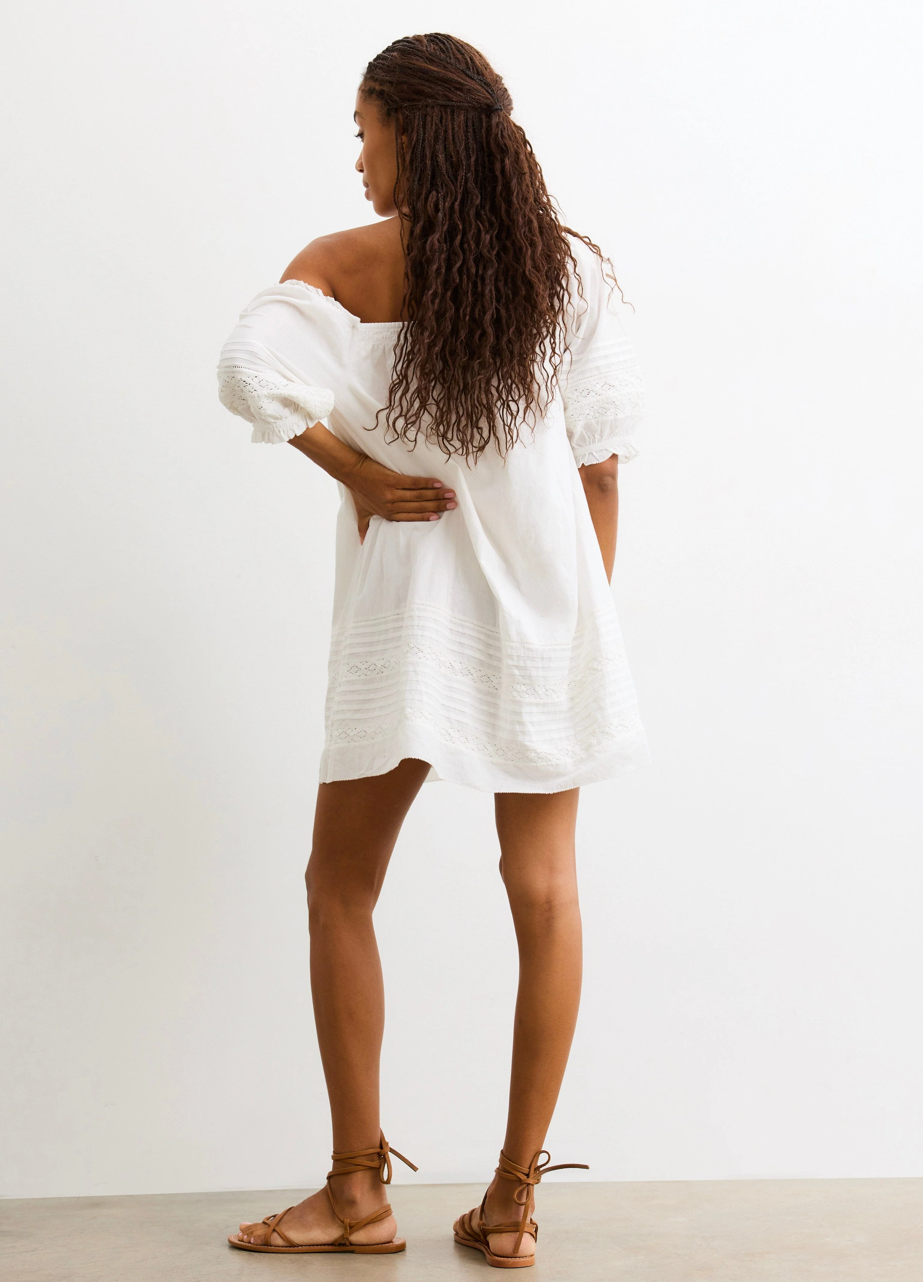 The Lottie Secret Nursing Mini Dress - Image 5