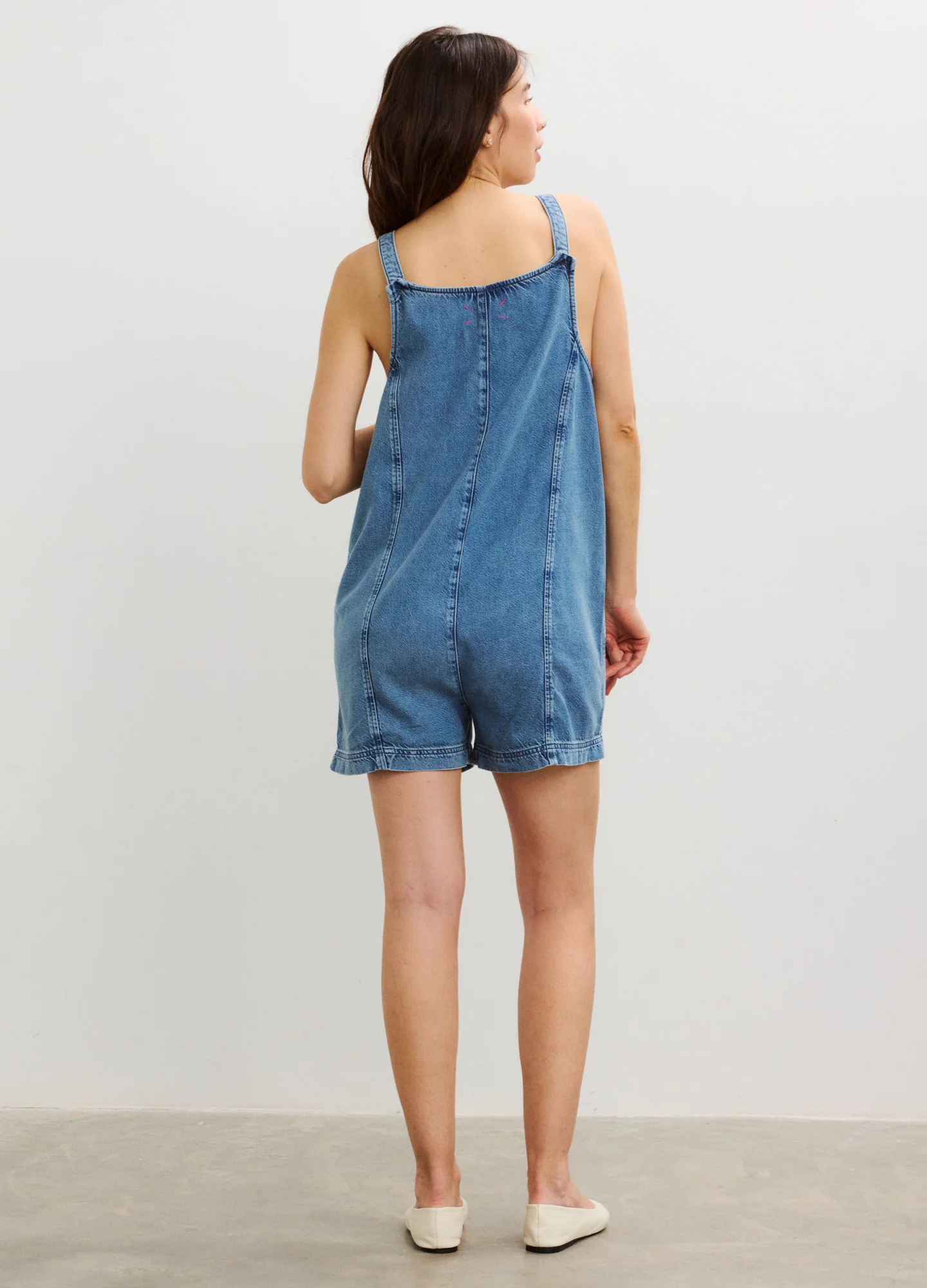 The Nora Denim Romper - Image 5
