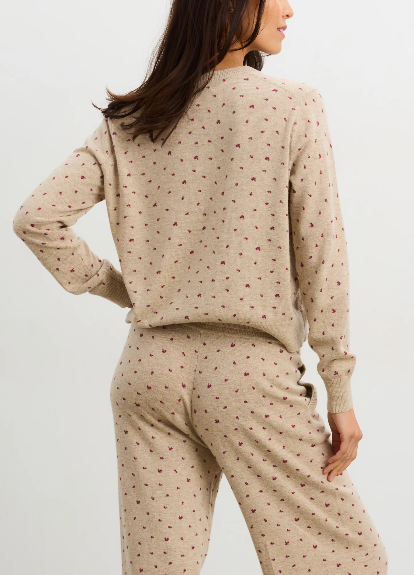 The Nora Floral Knit Cardigan - Image 4