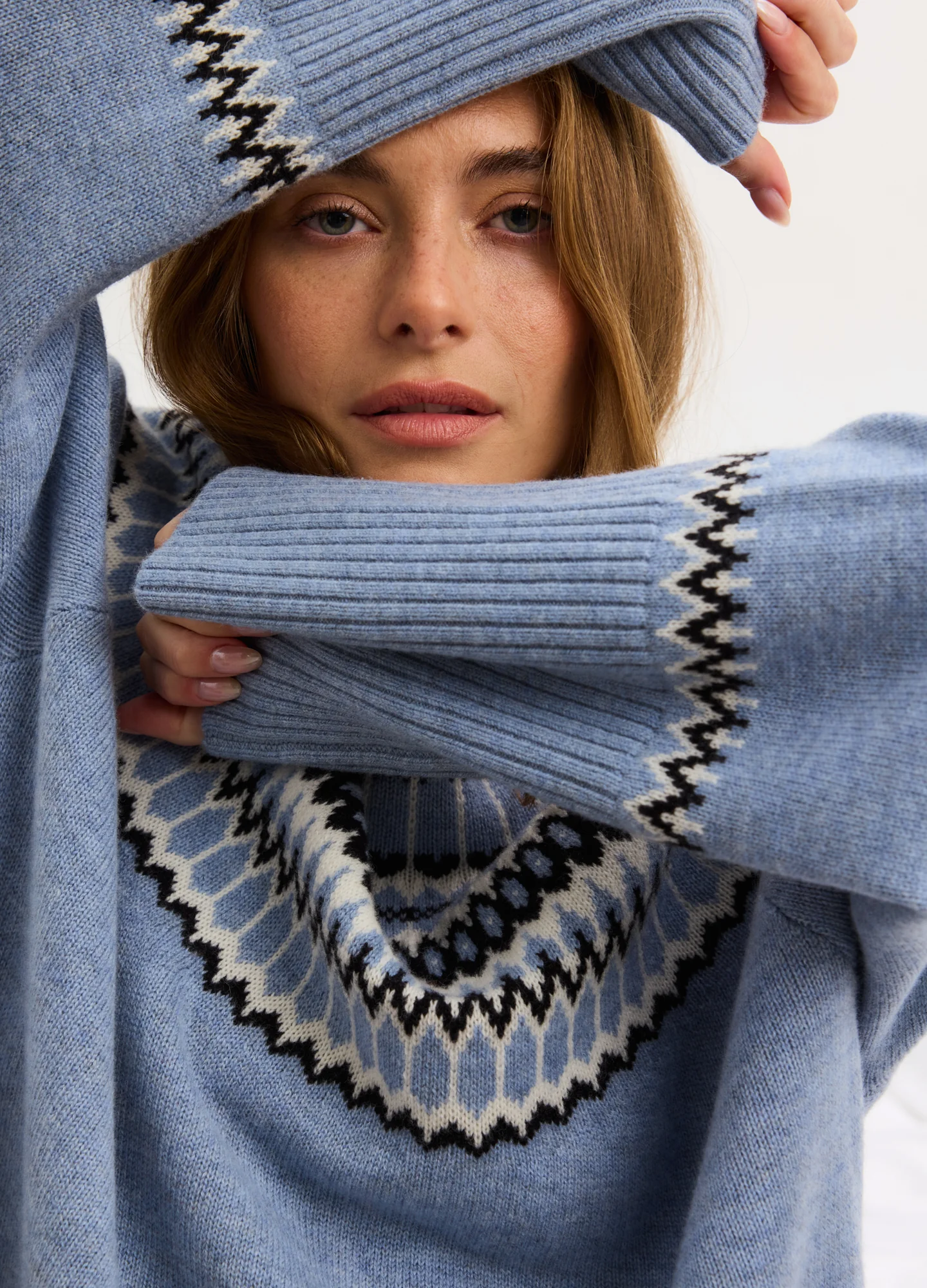 The Pippa Fairisle Pullover - Image 7