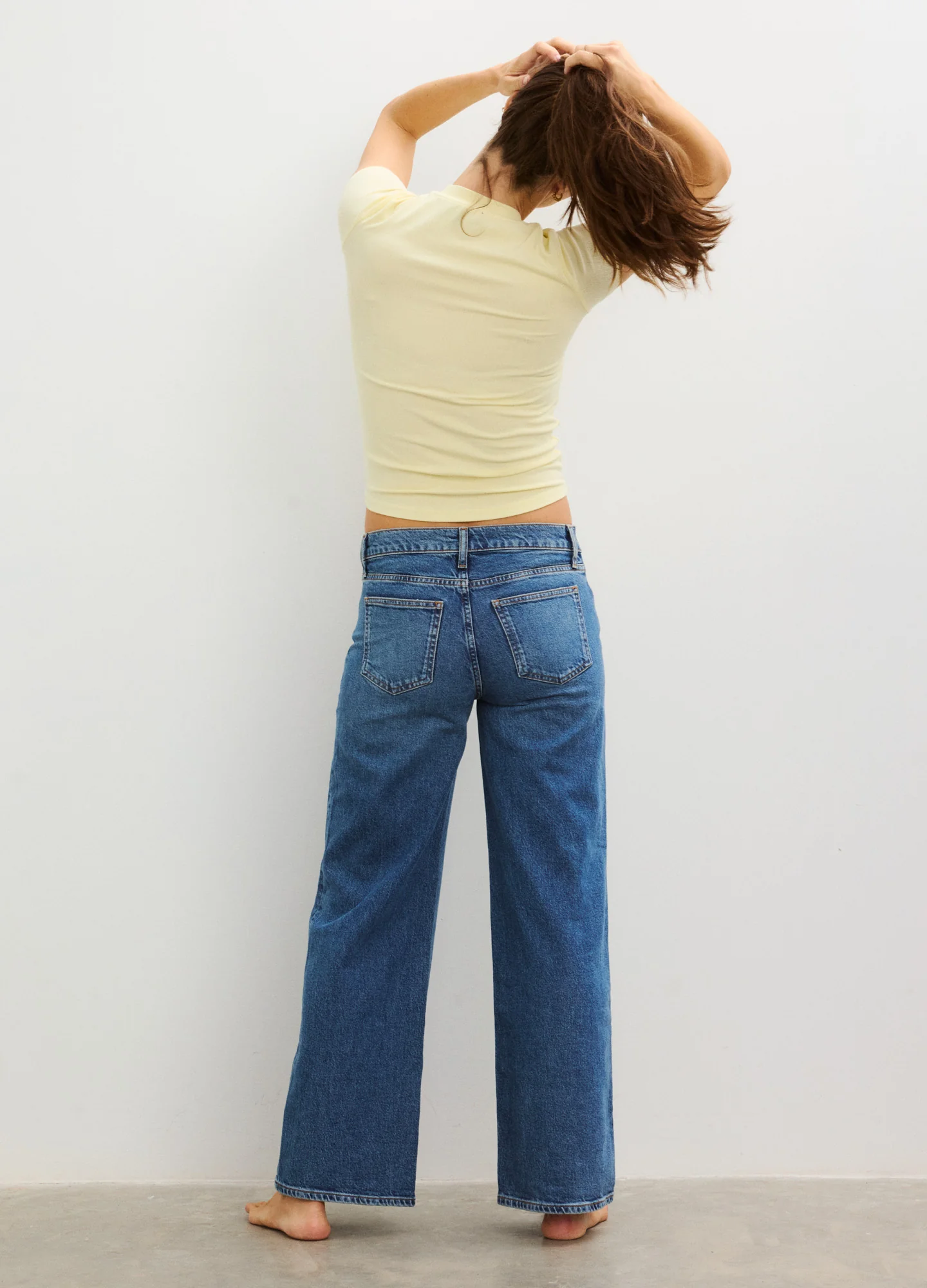 The Relaxed Wide Leg Maternity Jean - Image 3