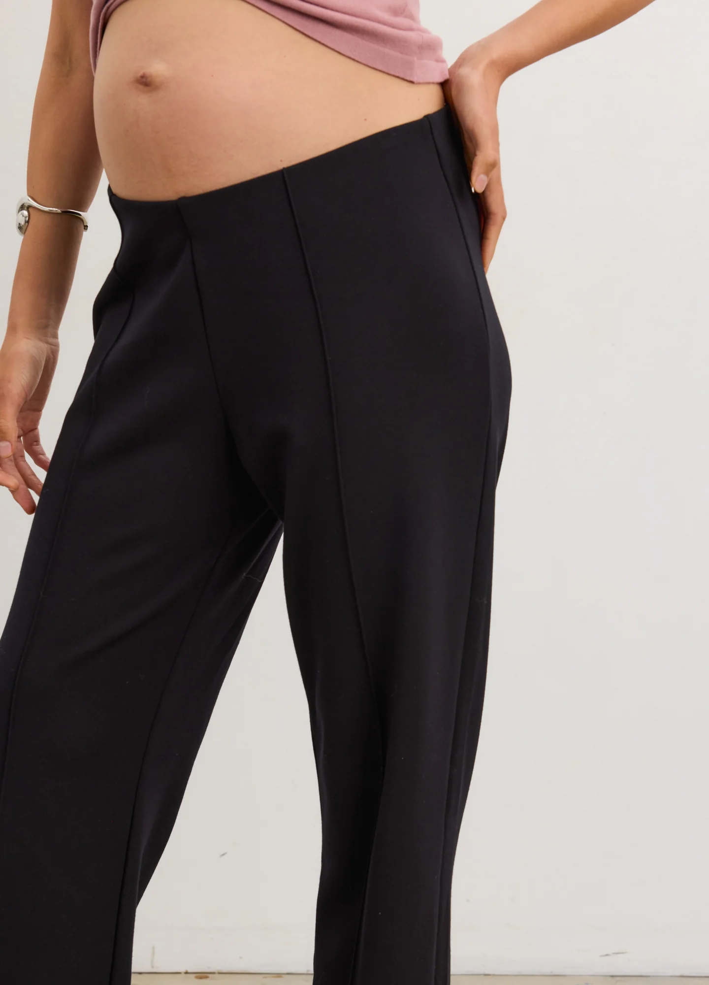 The Seamed Stretch Straight-Leg Work Pant - Image 2