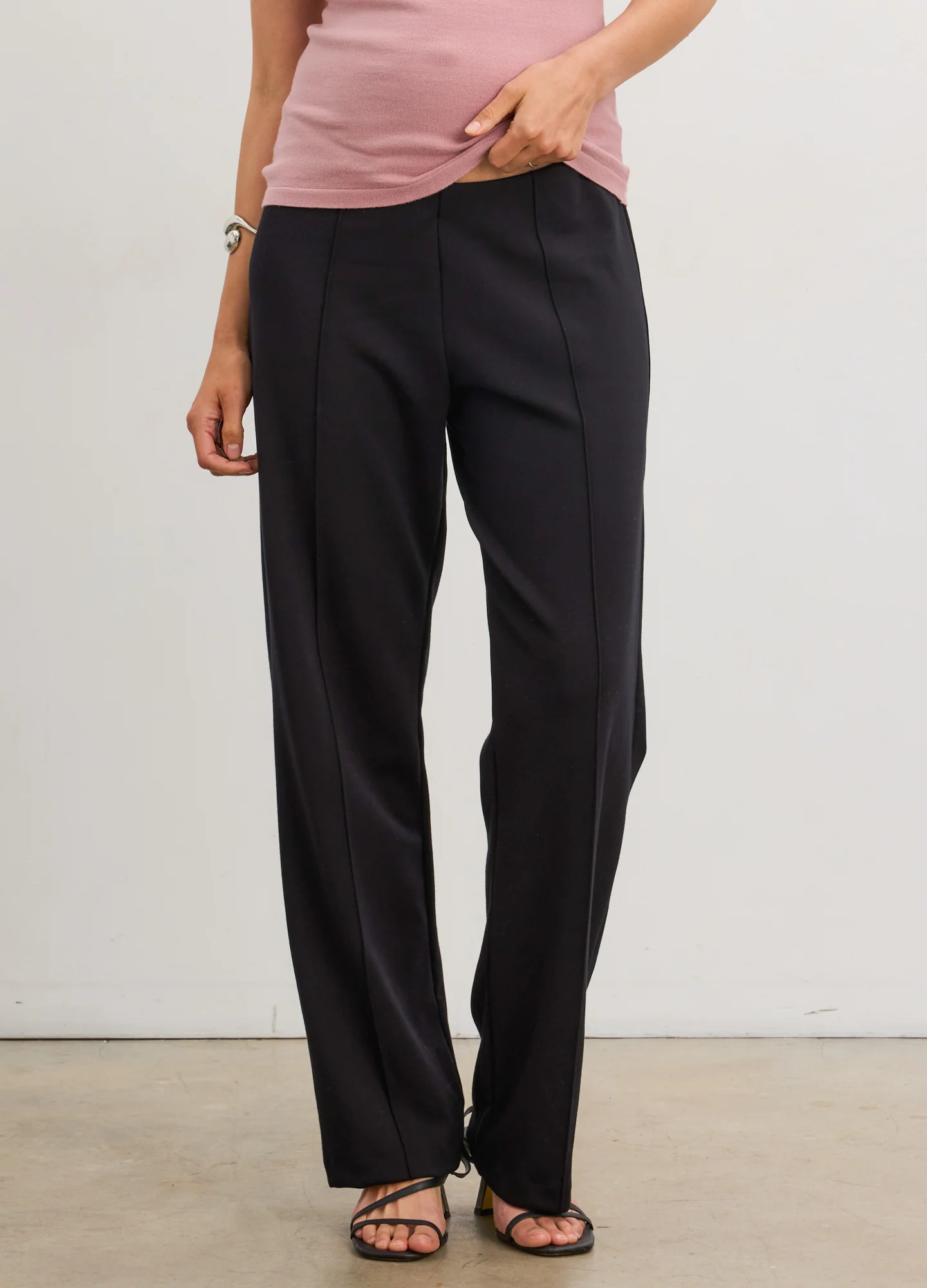 The Seamed Stretch Straight-Leg Work Pant - Image 4