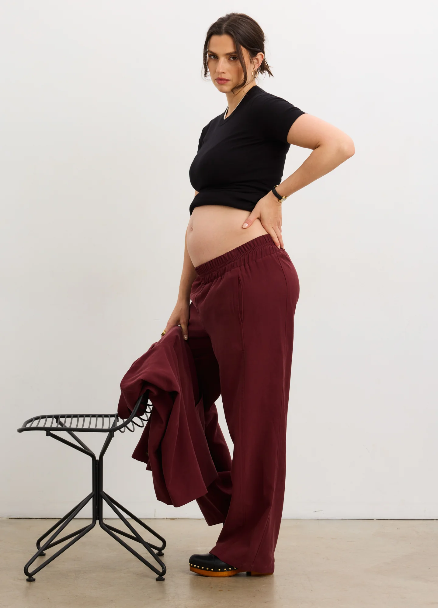 The Soft Tailored Pull On Trouser - Image 4
