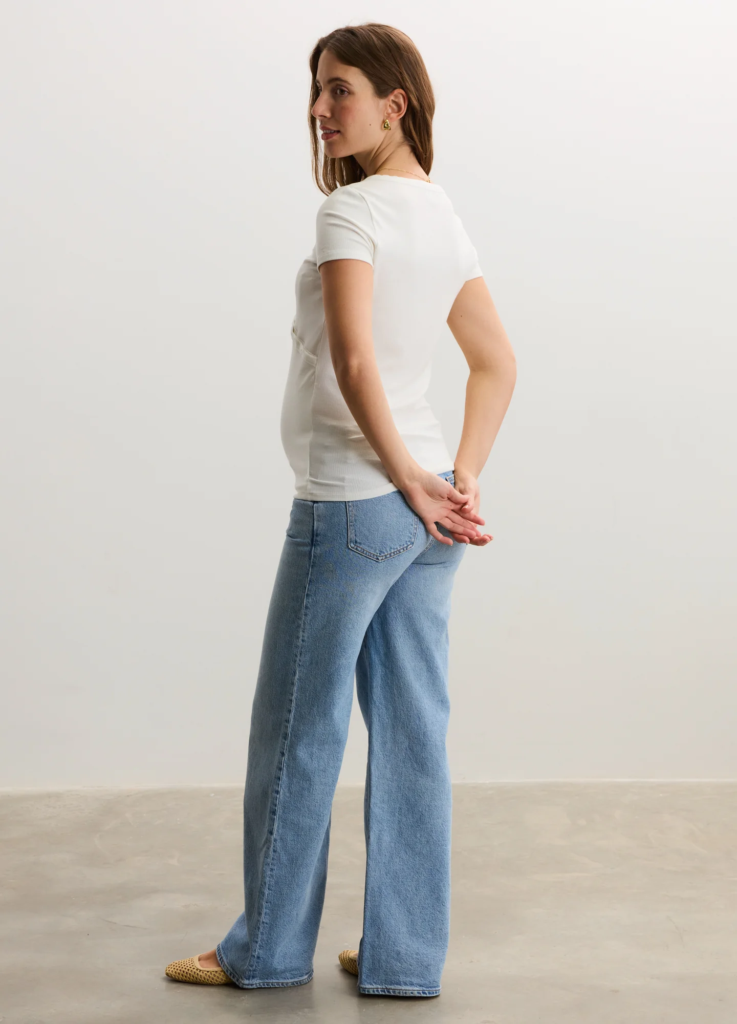 The Softest Rib Nursing Tee - Image 6