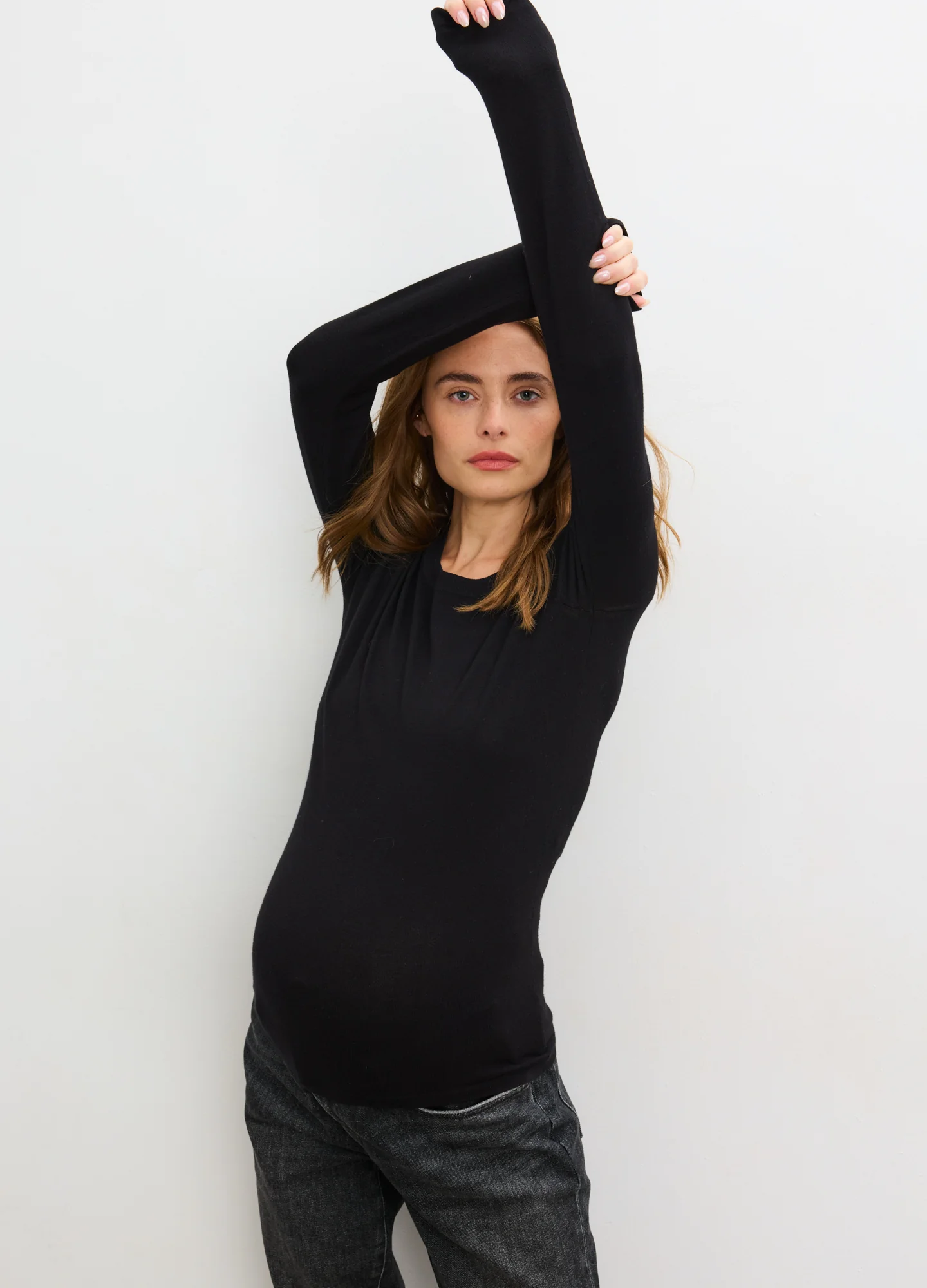 The Softsculpt Knit Long Sleeve Tee - Image 3