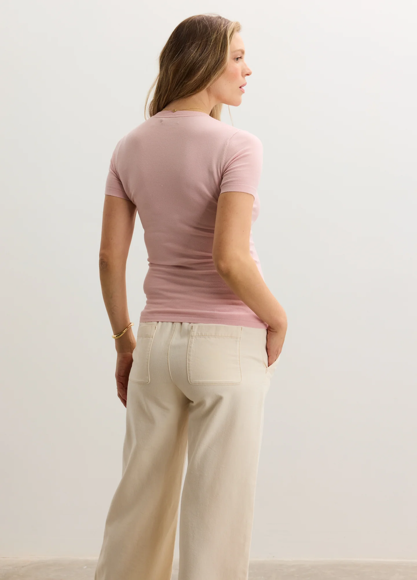 The Softsculpt Knit Tee - Image 4