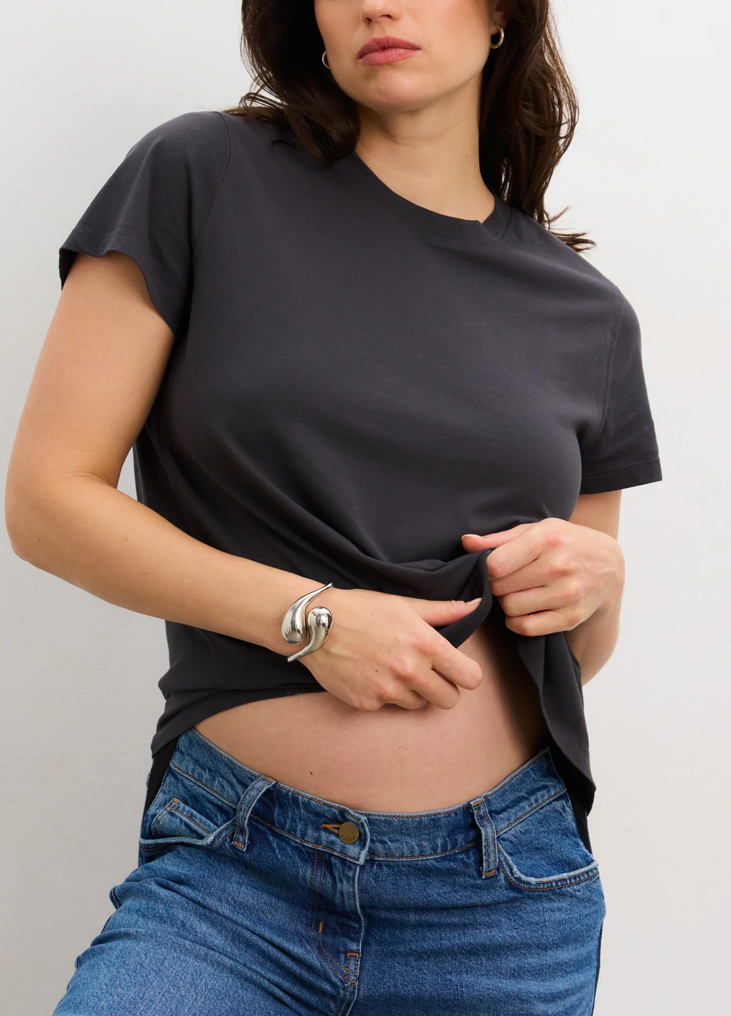 The Washed Cotton Short Sleeve Crew Tshirt - Image 5